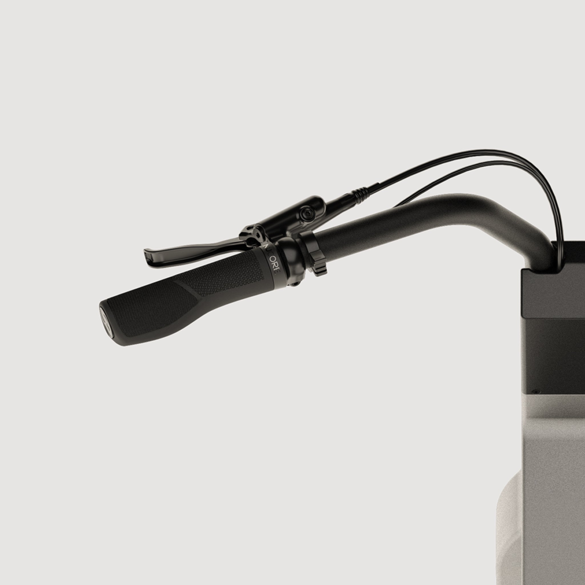 guidon réglable du vélo électrique Anod Hybrid 2 équipée de la technologie S.A.F.E.