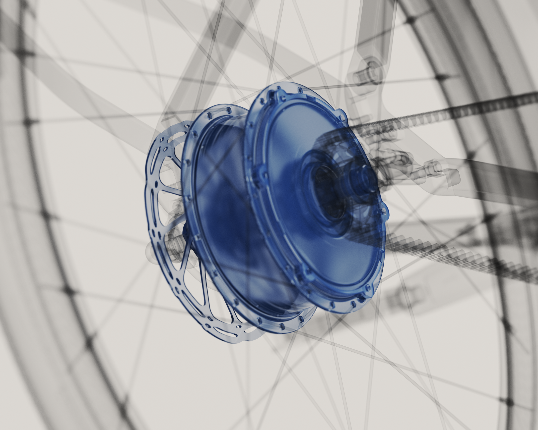 Moteur haut rendement Anod MHR1 unique et durable pour vélos électriques avec technologie S.A.F.E.