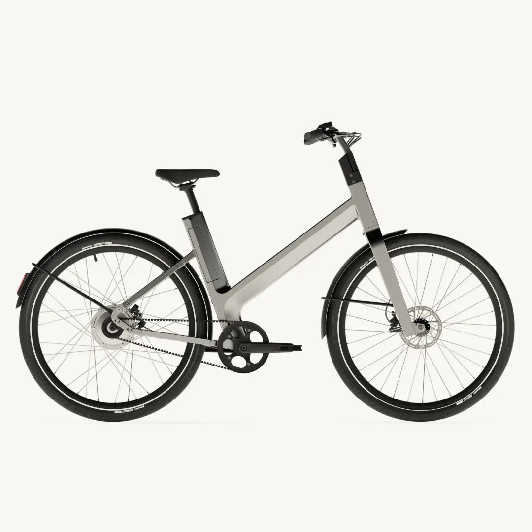 Vélo électrique Anod Hybrid 2 équipé de la technologie S.A.F.E. vu de coté