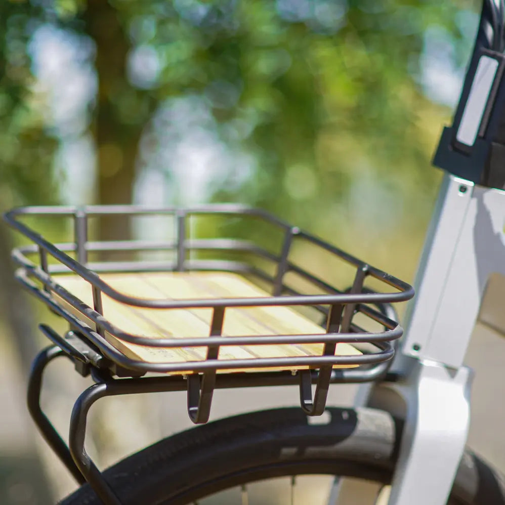 Hybrid bike basket sale