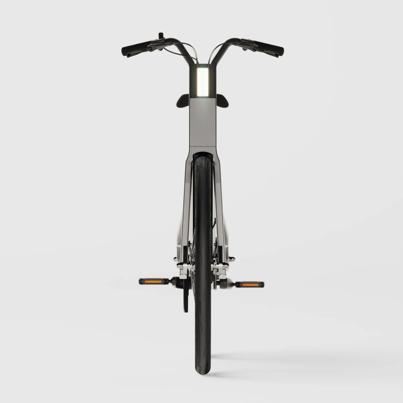 vélo électrique hybride anod de face guidon